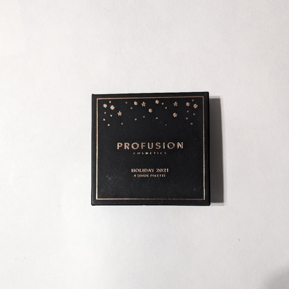 Profusion Cosmetics NWT Holiday 2021 4 Shade Palette